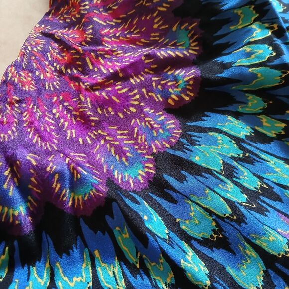 Great Lengths Size 18 One Piece Swimsuit Colorful Abstract Swimwear - Picture 3 of 5